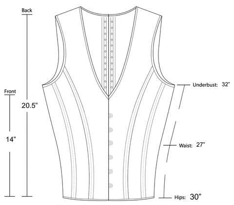 No. 84 | Corset Vest
