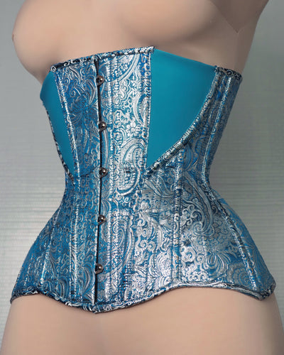 not-so-mini-haitus — bespoke corset a solid colored corset in 11